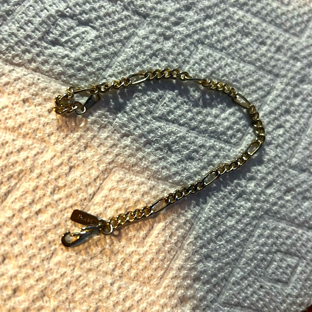 14kgp fígaro bracelet